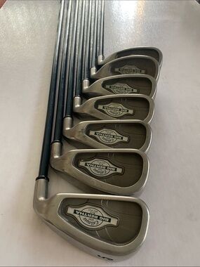 Callaway Big Bertha X-12 Irons 5-9, SW & PW with Ladies Gems 99 Graphite Shaft